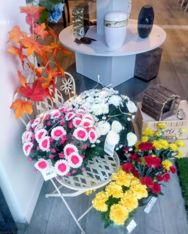 Composition fleurs artificielles Composition fleurs artificielles